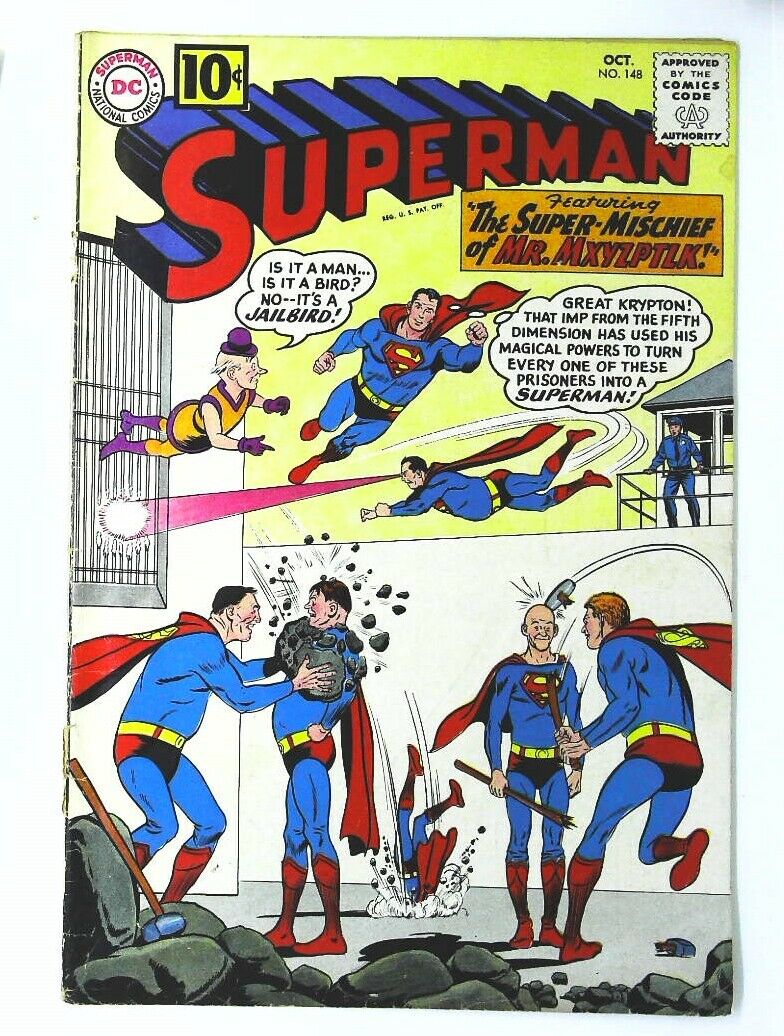 Superman No. 148 Cover - Blast From The Past